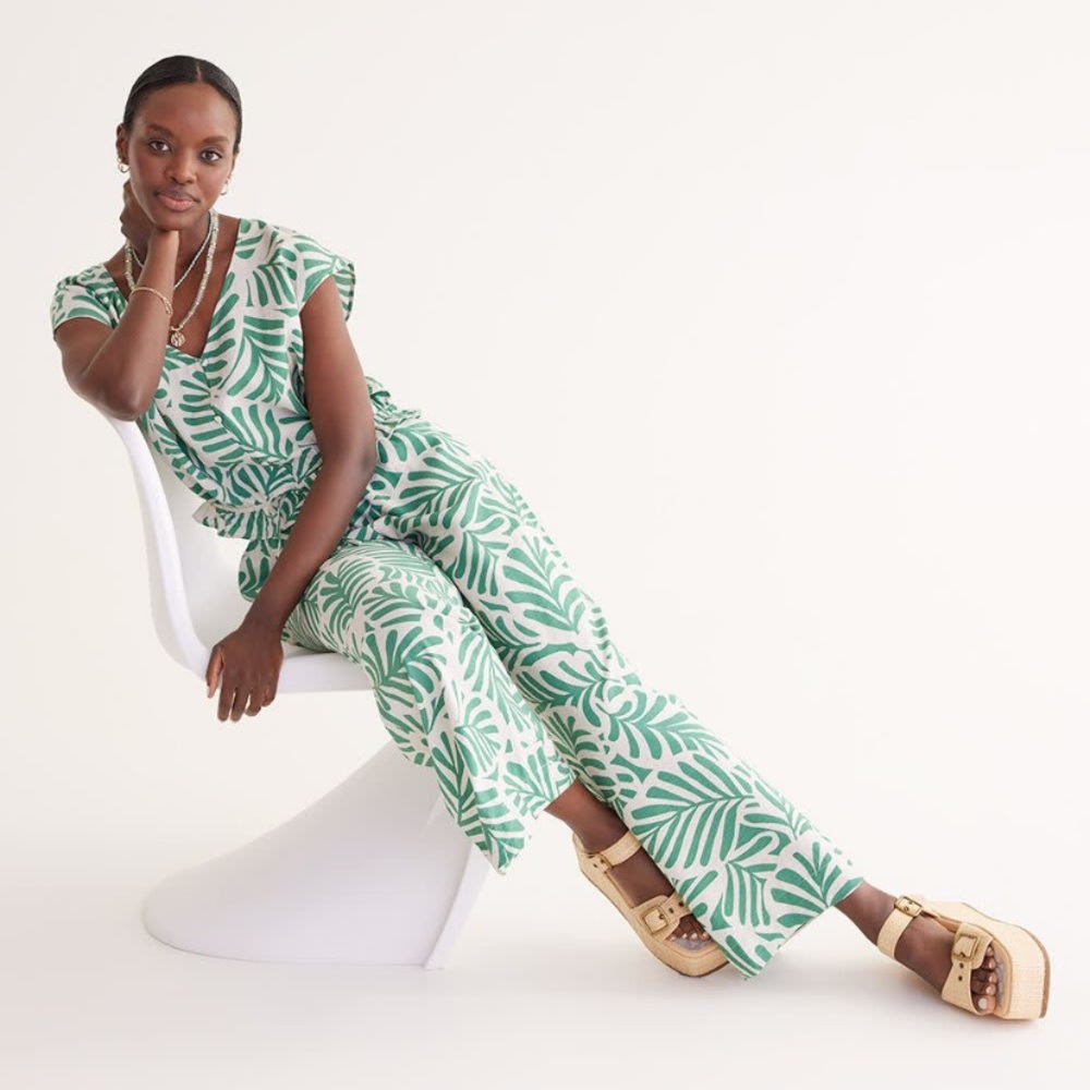 Blouse and pant set